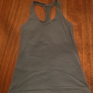 Lululemon Racerback Tank; Size 8; Blue